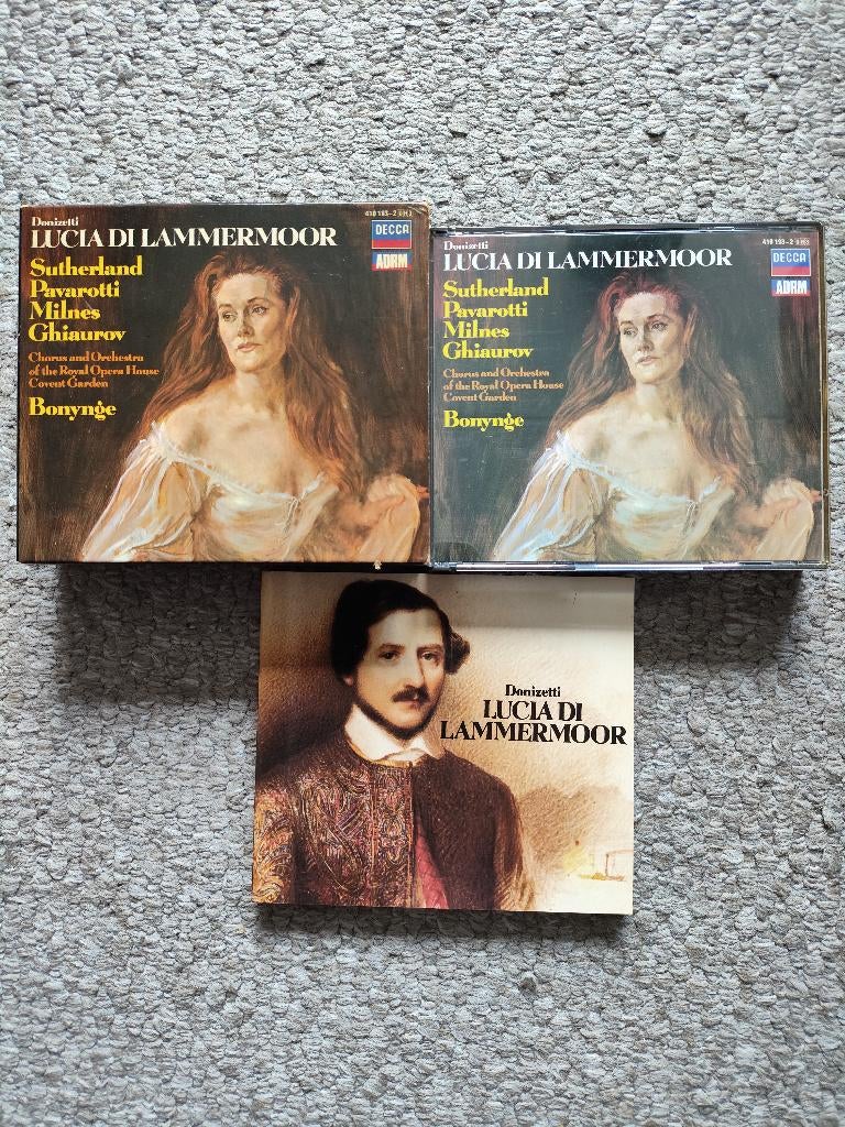 Donizetti Lucia di Lammermoor, Cd's en Dvd's, Ophalen of Verzenden, Classicisme, Zo goed als nieuw, Kamermuziek