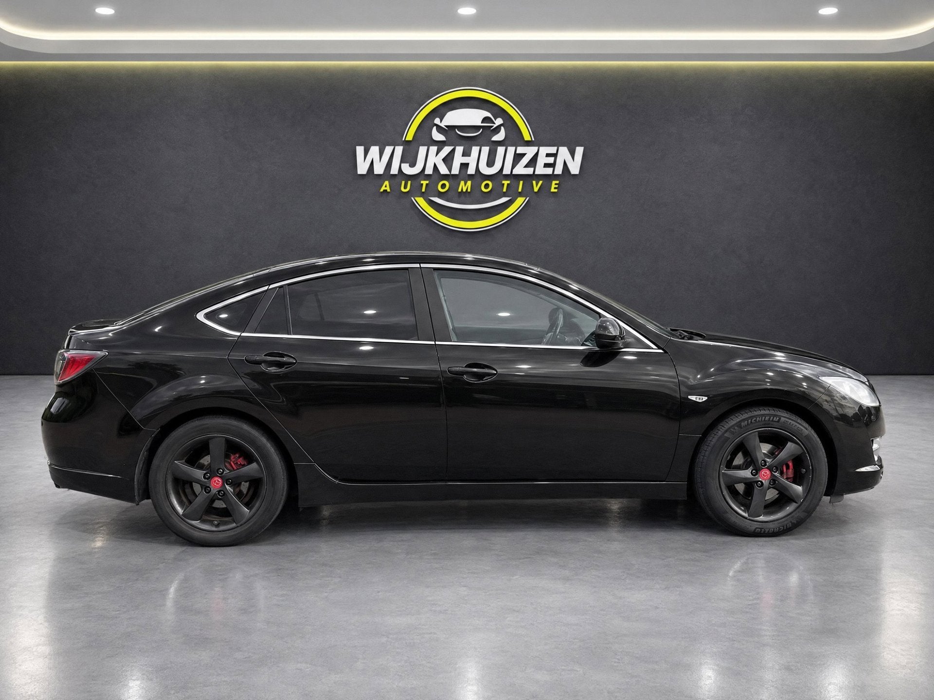 Mazda 6 1.8 Touring met Airco ! Cruise ! 18 Inch ! Trekhaak, Voorwielaandrijving, Dealer onderhouden, Stof, Gebruikt