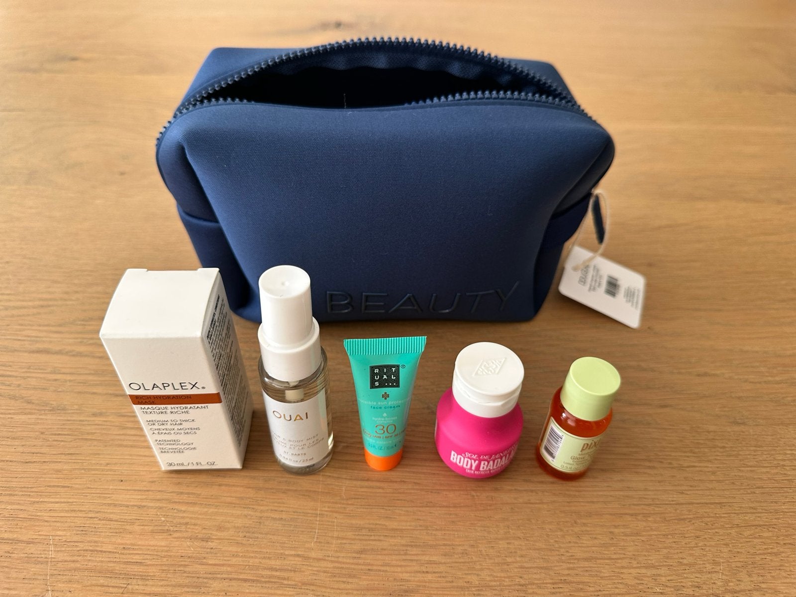 Douglas tasje (Olaplex, Ouai, Rituals, Sol de Janeiro, Pixi), Sieraden, Tassen en Uiterlijk, Uiterlijk | Lichaamsverzorging, Ophalen of Verzenden