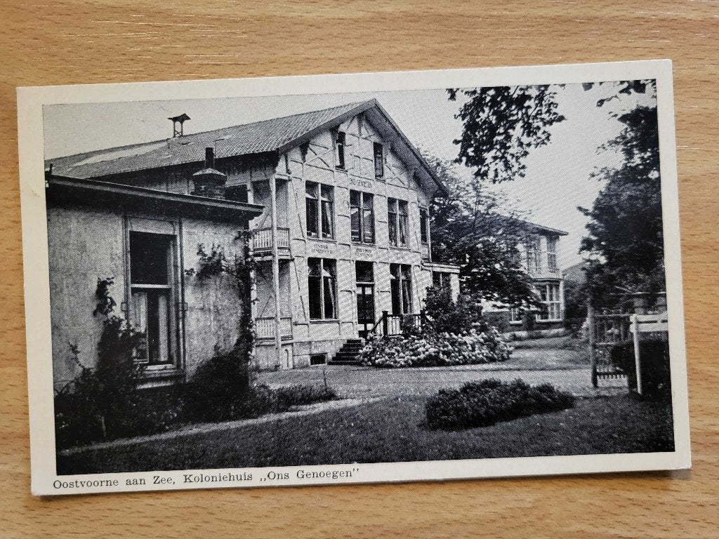 ansicht OOSTVOORNE Koloniehuis Ons Genoegen, Ophalen of Verzenden, Voor 1920, Zuid-Holland