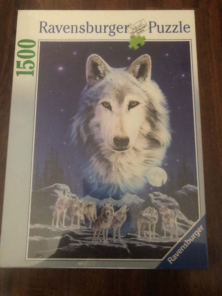 Ravensburger Legpuzzel 1500 stukjes - Wolven, Ophalen of Verzenden, 500 t/m 1500 stukjes, Nieuw