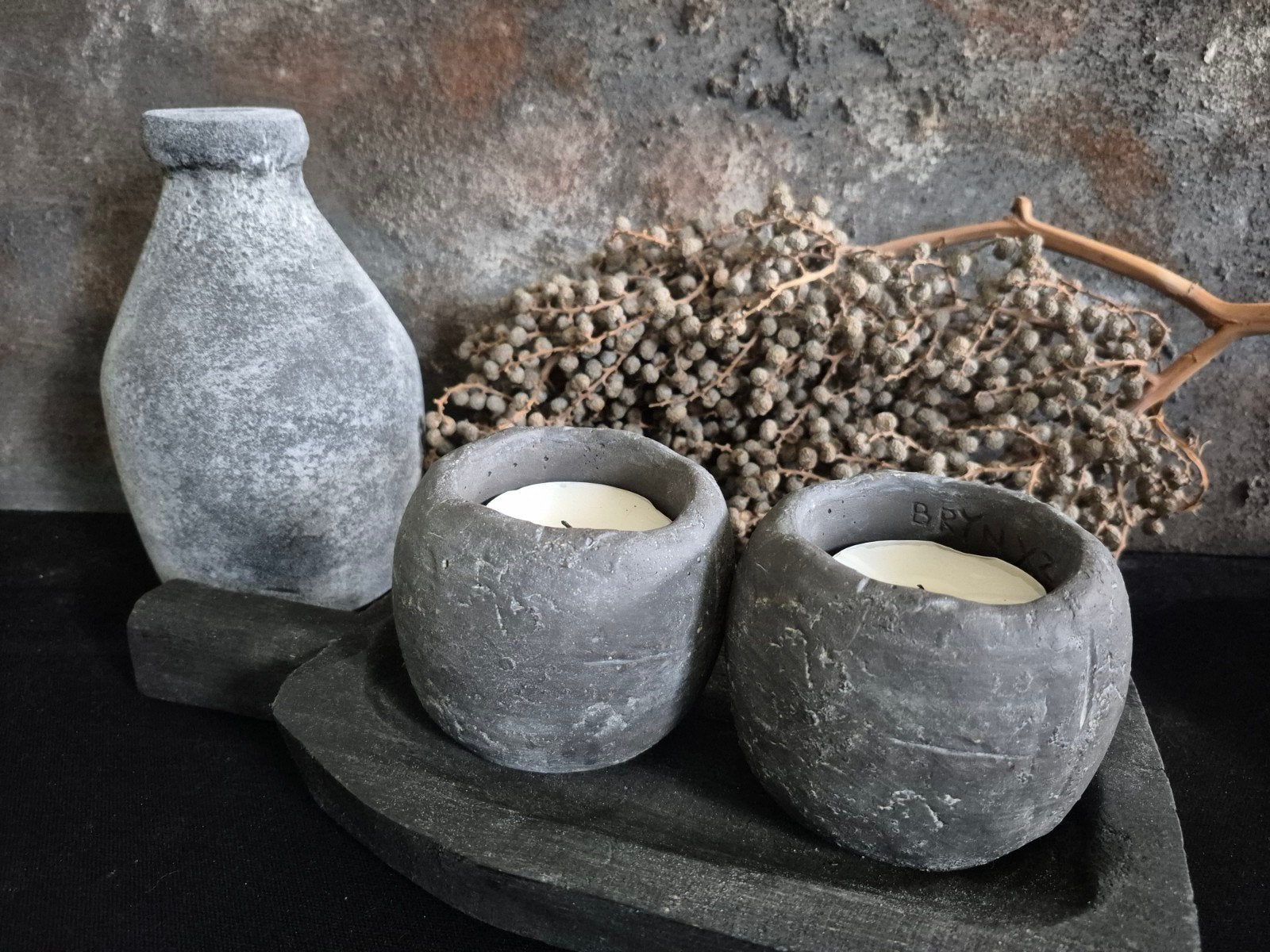 Decoratieset landelijke stijl, Huis en Inrichting, Woonaccessoires | Overige, Ophalen of Verzenden, Zo goed als nieuw