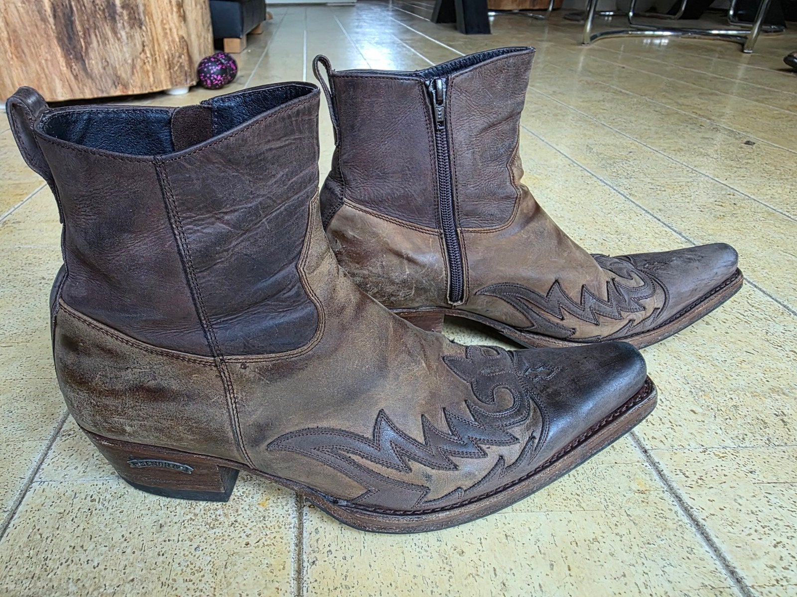 Sendra cowboy laarzen mt 43. Western boots. Bruin tinten, Ophalen of Verzenden, Bruin, Boots