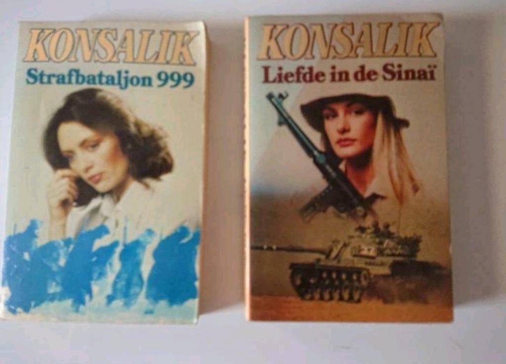 Konsalik/Strafbataljon 999 + Liefde in de Sinaï, Ophalen of Verzenden, Zo goed als nieuw, Heinz G. Konsalik