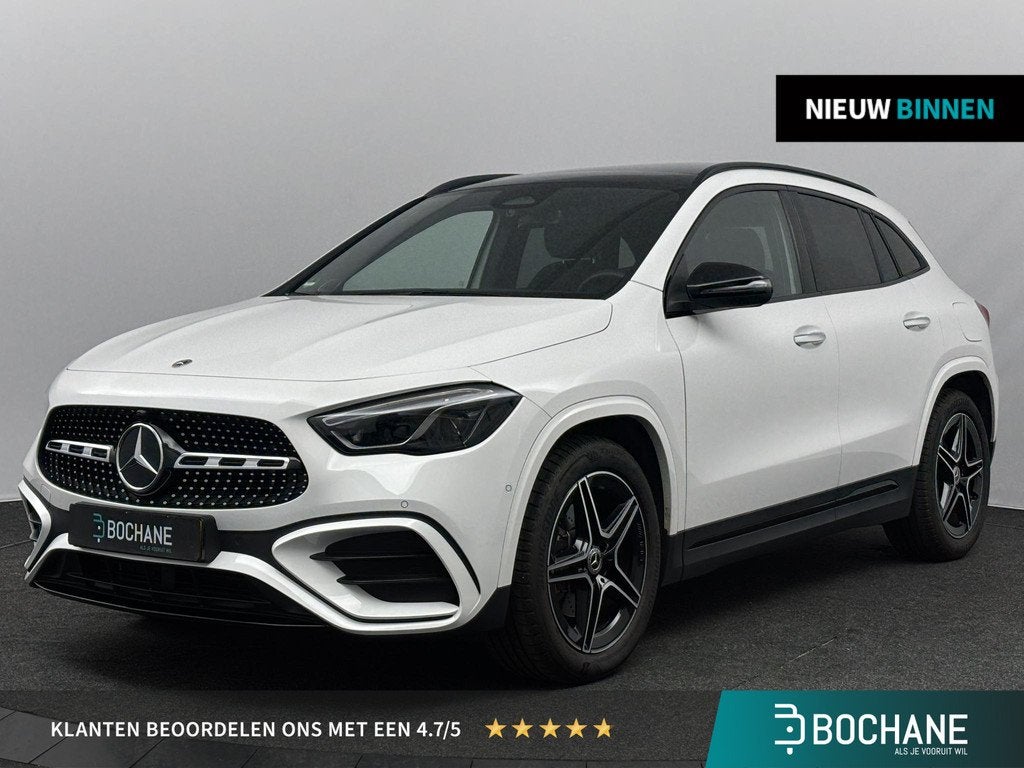 Mercedes-Benz GLA-klasse 200 AMG Line | Panoramadak | Burmes, Auto's, Mercedes-Benz, 15 km/l, 4 cilinders, Met garantie (alle)