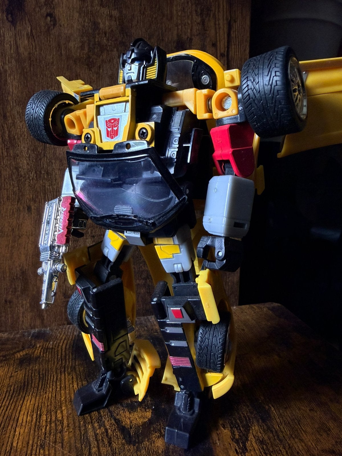 Transformers Alternators Sunstreaker (Honda S2000) – Hasbro, Overige generaties, Ophalen of Verzenden, Zo goed als nieuw, Autobots