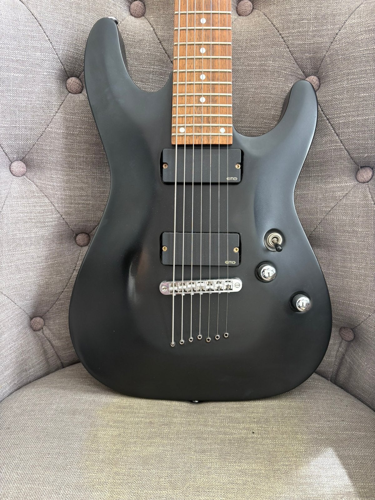 Compleet Schecter body met EMG, Ophalen of Verzenden, Zo goed als nieuw, Solid body, Overige merken