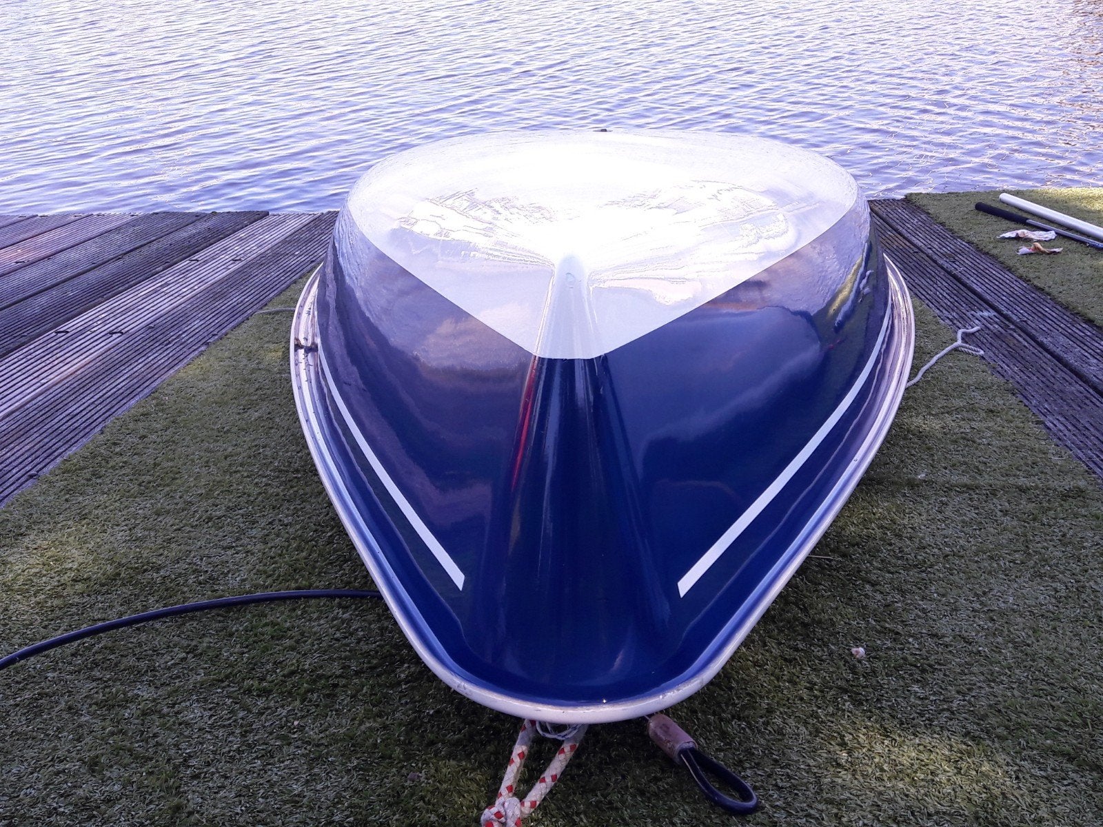 Splash met Weg en Hellingtrailer, Ophalen