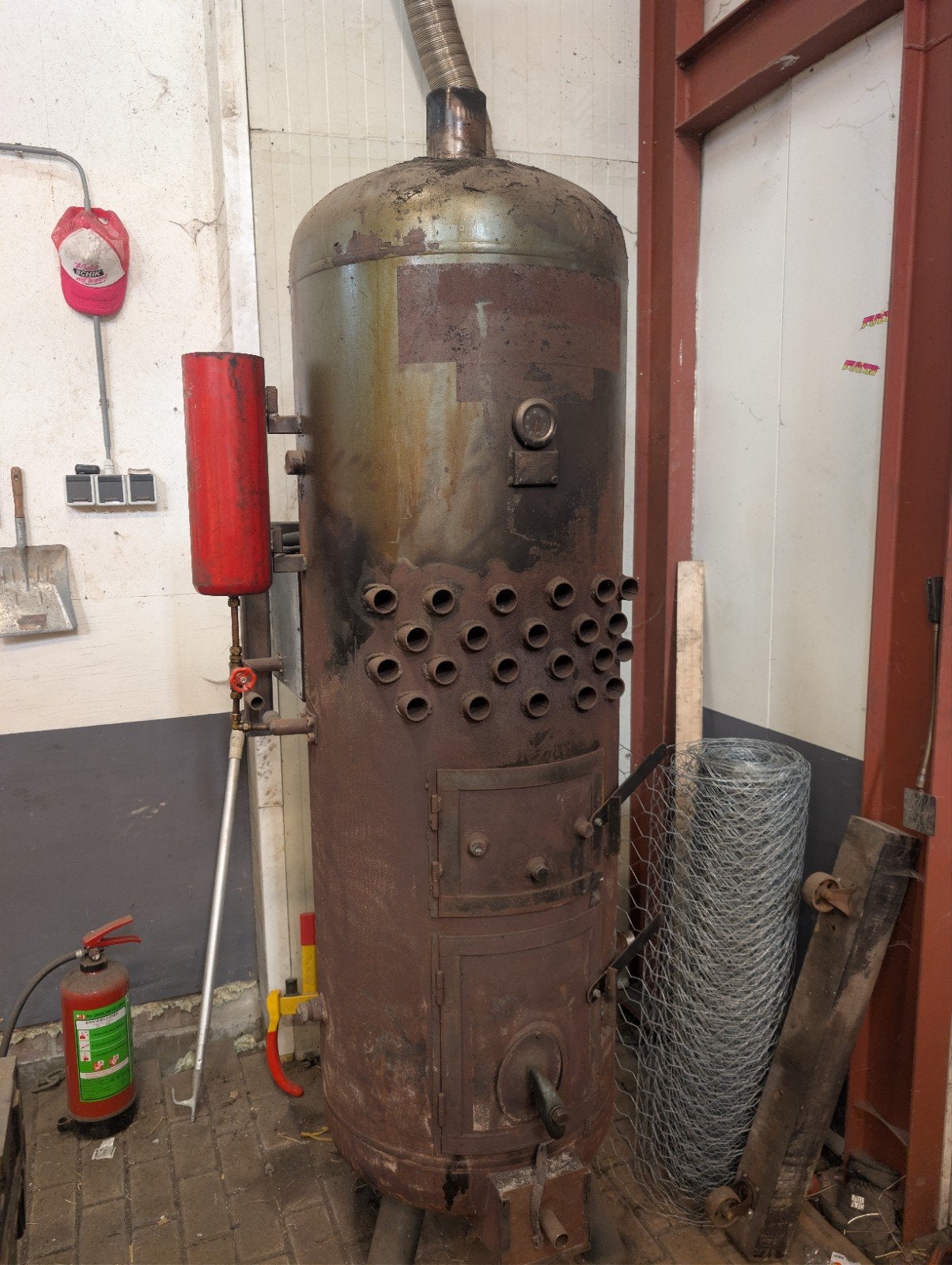 allesbrander met warmtewisselaar, Huis en Inrichting, Kachels, Ophalen