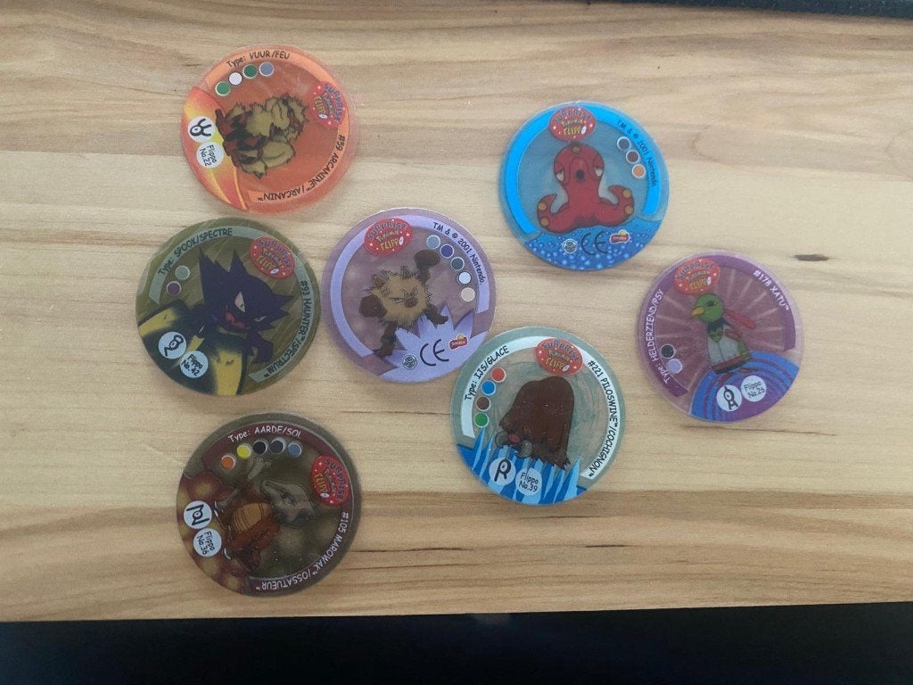 Pokemon Flippos, Verzamelen, Flippo's, Ophalen of Verzenden, Losse flippo's