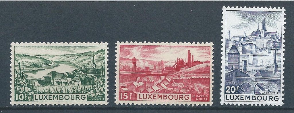 5503 – Luxemburg – Mi Nr 432-434 (postfris), Ophalen of Verzenden, Luxemburg, Postfris