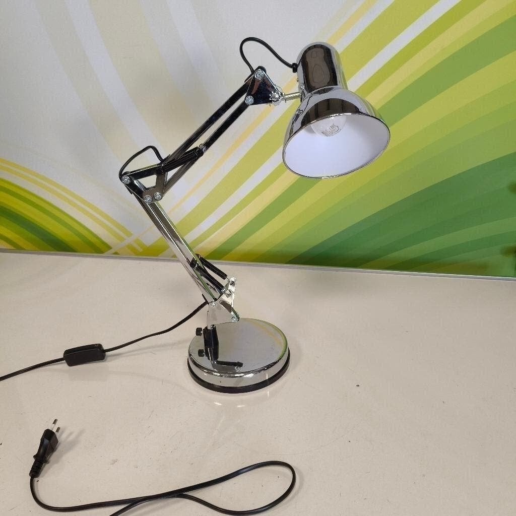 Brilliant bureaulamp chroom, Ophalen, Gebruikt, Design, Bureaulamp