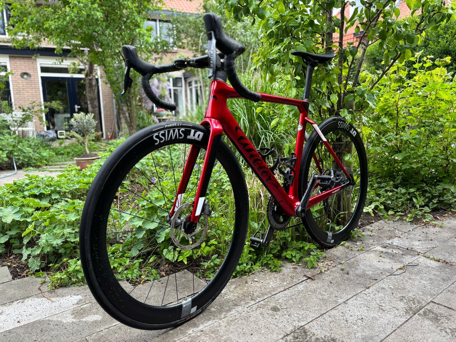 Wilier Filante SLR Disc 2022 Velvet Red SRAM DT Swiss wielen, Carbon, 49 tot 53 cm, Zo goed als nieuw, Meer dan 20 versnellingen