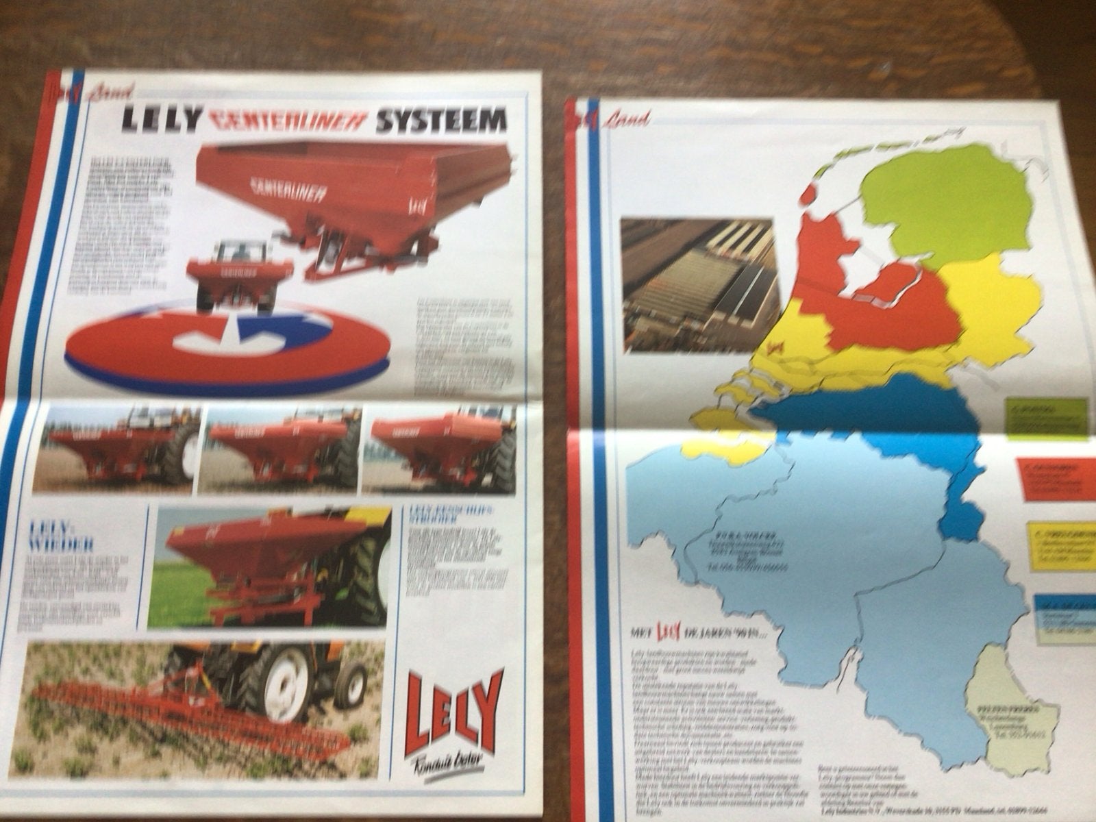 Lely Land krant - Landbouwmachines Catalogus, Ophalen of Verzenden, Gelezen, Folder