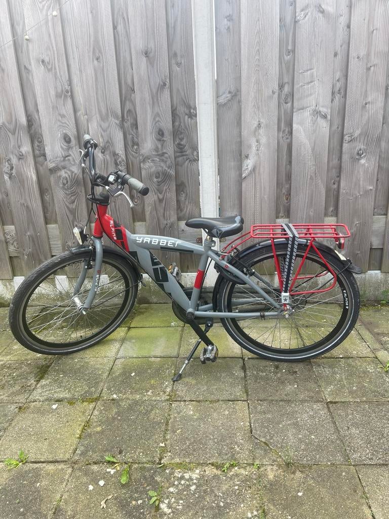 Jongensfiets Alpina Yabber 24 inch, Ophalen, Zo goed als nieuw, 24 inch