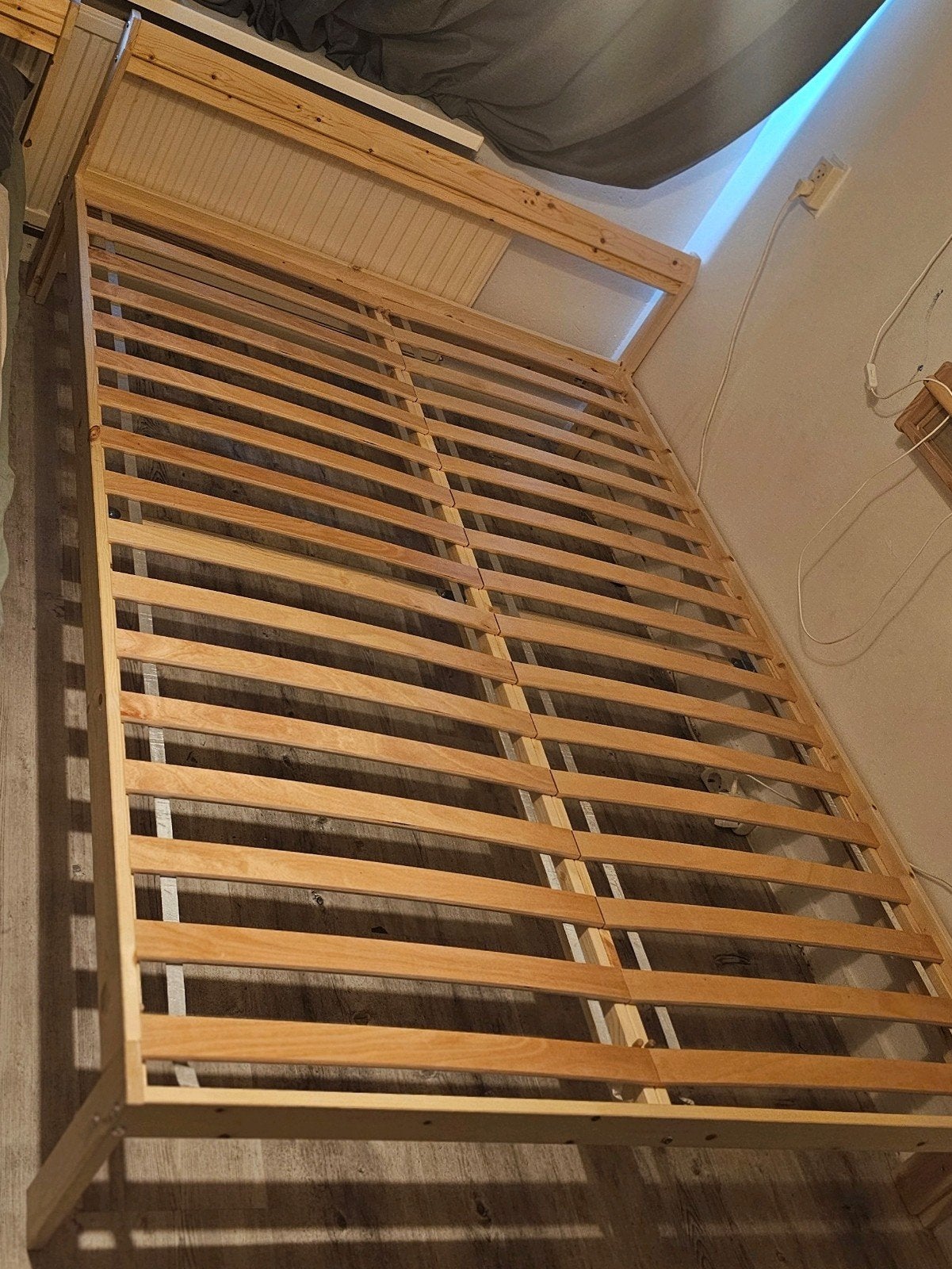 bed 140x200cm, Ophalen, Tweepersoons, 140 cm, Zo goed als nieuw
