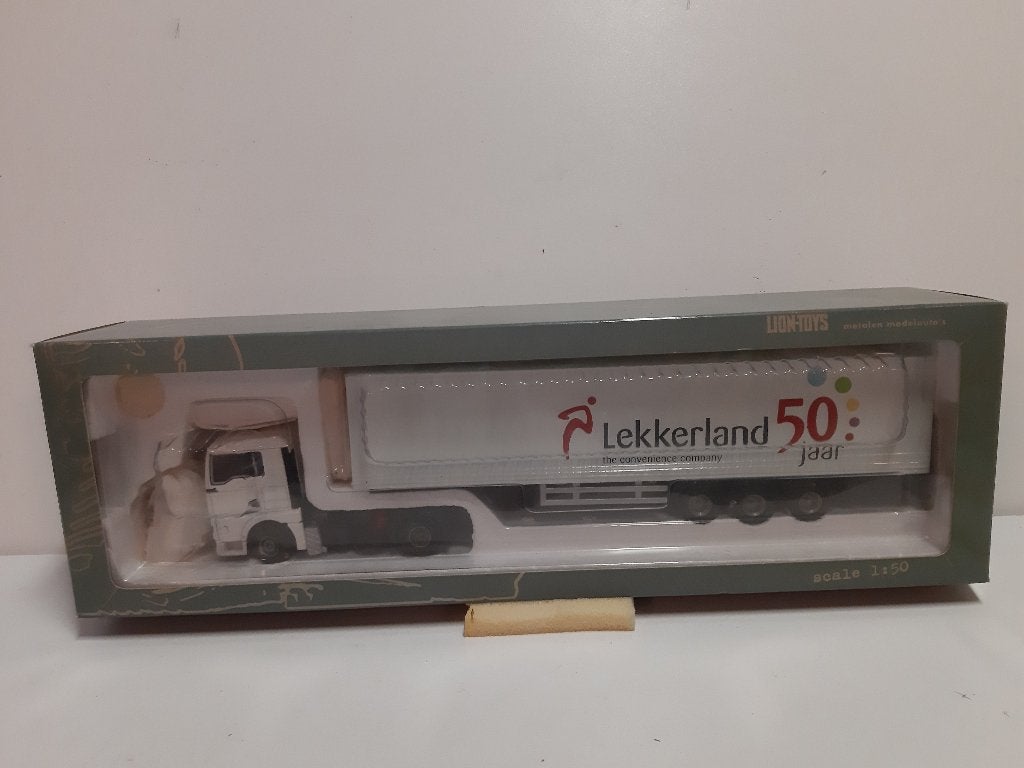 Lion Toys (Lekkerland wit), Ophalen of Verzenden, Nieuw, Bus of Vrachtwagen, Lion Toys