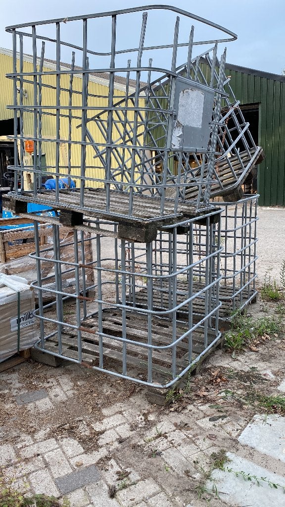 IBC Kratten 1000 liter, houten pallet, Minder dan 3 m³, Ophalen