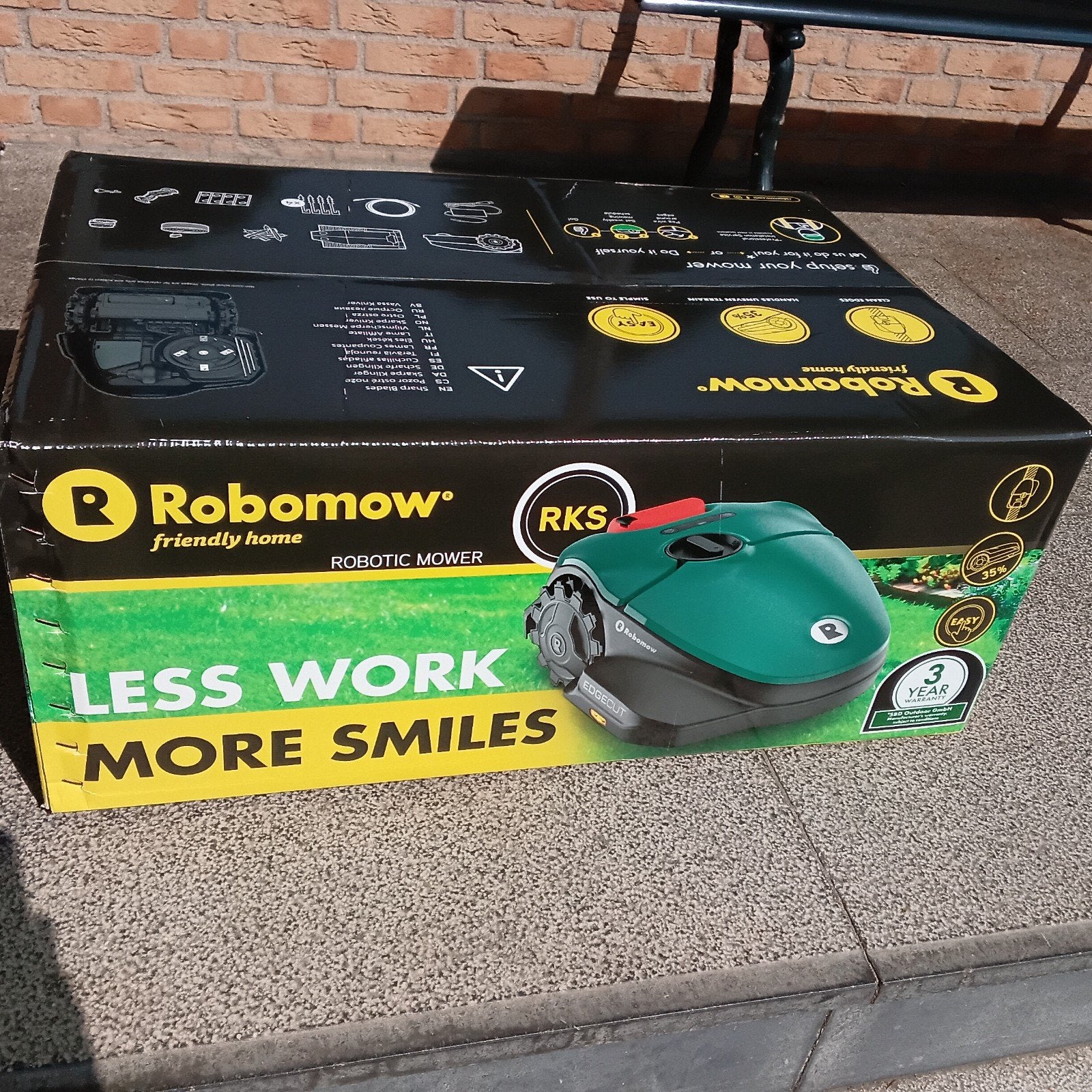 Robomow RKS Robotmaaier 1500- Nieuw in doos, Robomow, Bestuurbaar via app, Nieuw, Ophalen of Verzenden