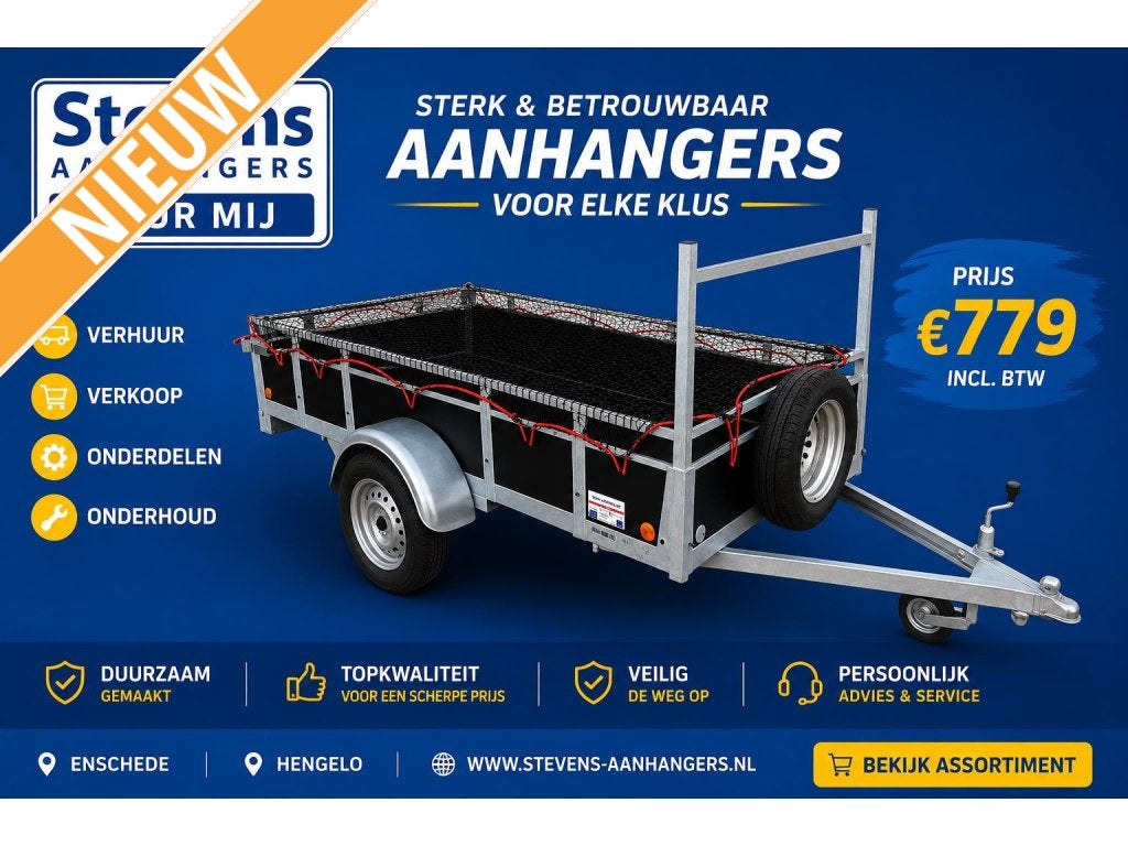 kwaliteit klusbakken alle maten vanaf 749 euro