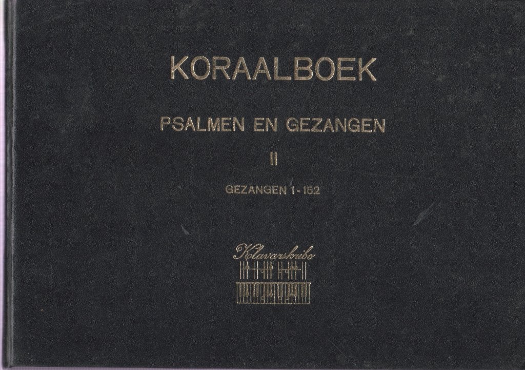 PSALMEN EN GEZANGEN VOOR DE EREDIENST - KLAVARSKRIBO, Muziek en Instrumenten, Ophalen of Verzenden, Gebruikt, Artiest of Componist