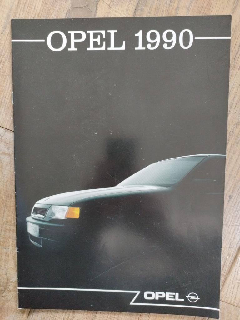 Opel 1990 Brochure - Nederlands - M-11/89, Opel, Zo goed als nieuw, Opel, Ophalen of Verzenden
