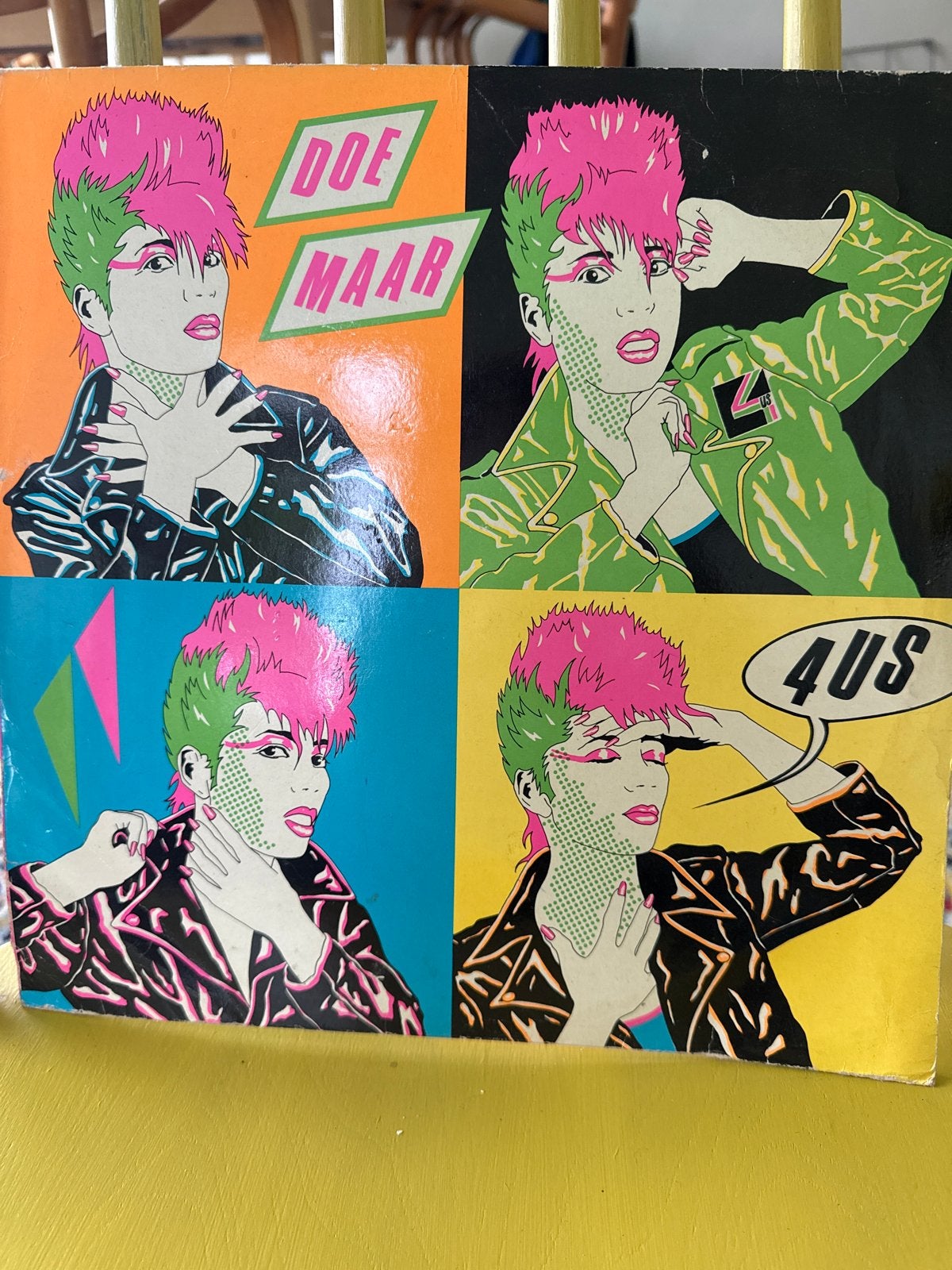 Doe Maar - 4US Vinyl LP (Originele Persing), Cd's en Dvd's, Originele persing, Ophalen of Verzenden, Gebruikt, 12 inch