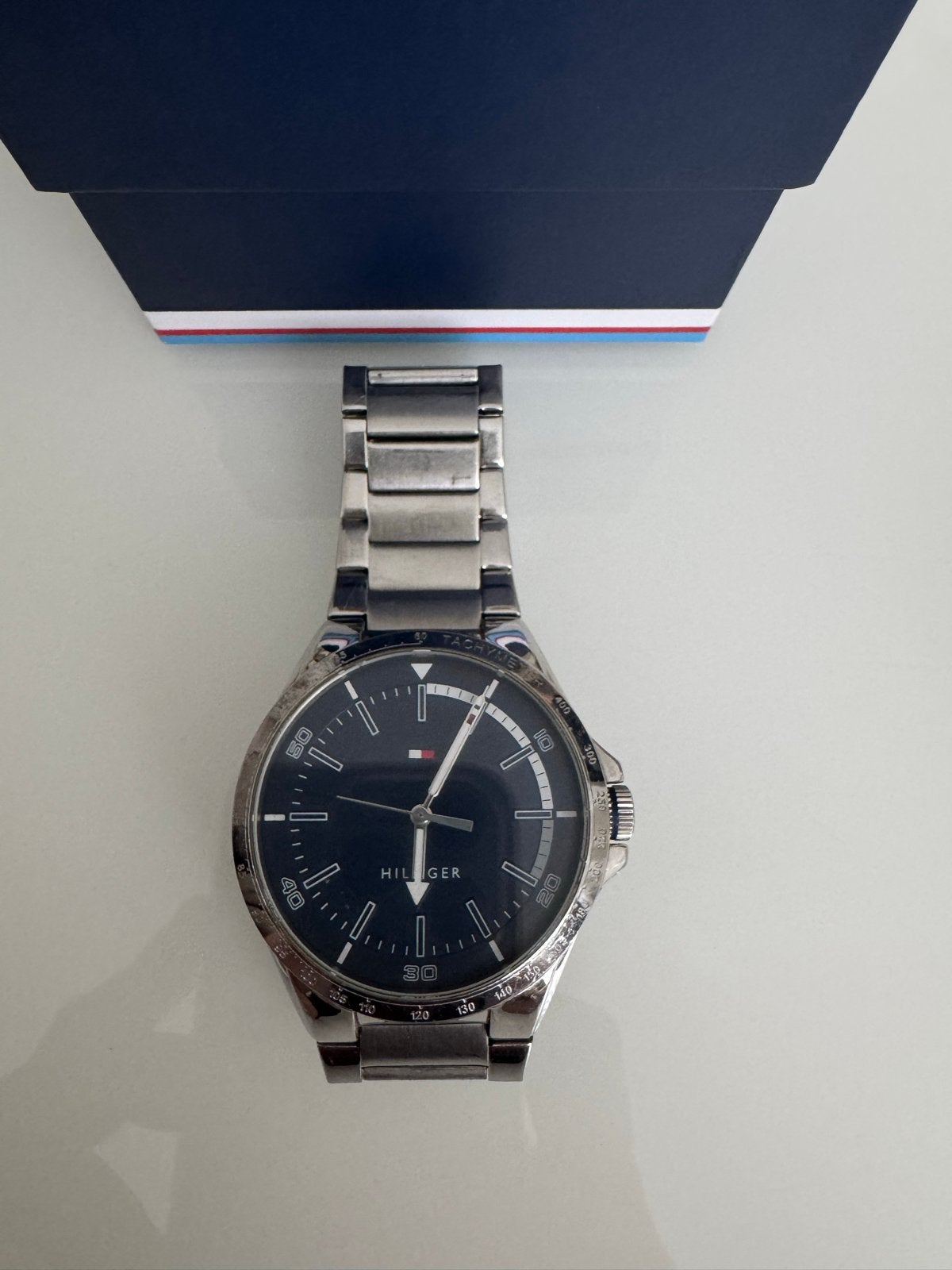 Tommy Hilfiger Horloge - Schadevrij met doos, Staal, Staal, Polshorloge, Zo goed als nieuw