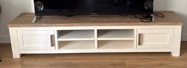 Stijlvol TV-meubel met opbergruimte - 45x45x210 cm, Ophalen, Gebruikt, 200 cm of meer, 25 tot 50 cm