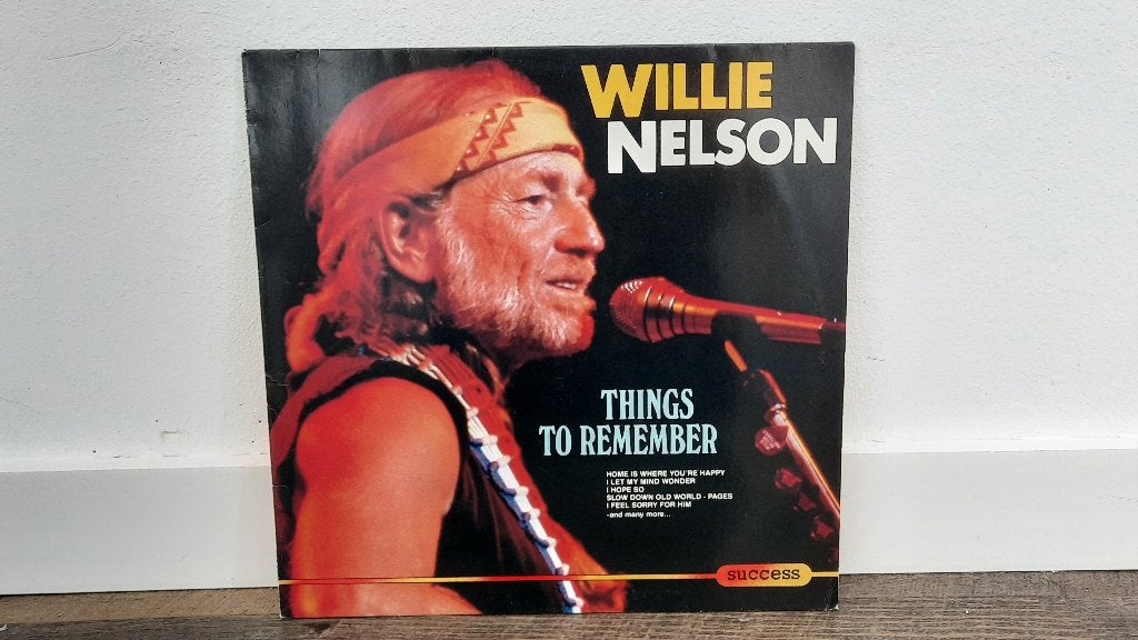 Willie Nelson – Things to Remember LP / Vinyl Plaat, Cd's en Dvd's, Vinyl | Country en Western, LP, Gebruikt, Ophalen of Verzenden