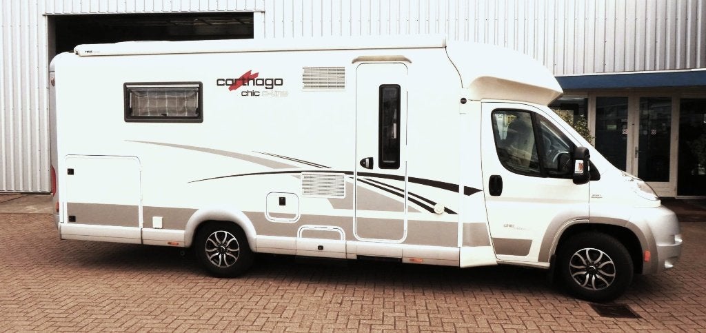 carthago Chic line T50 QB voorzien  van hydr.lev en lpg inst, Automaat, Boiler, Fiat, 7 tot 8 meter