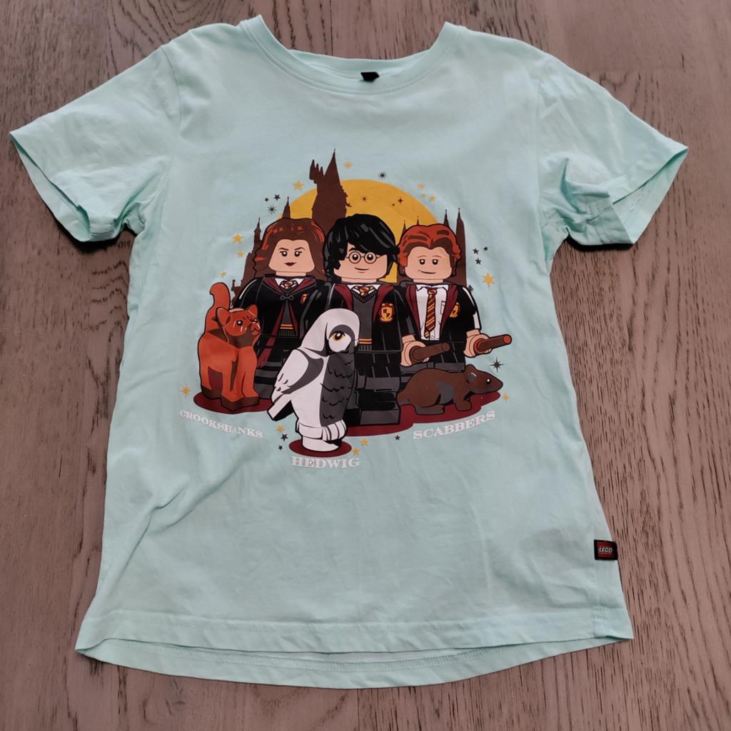 Lego Wear Harry Potter shirt mint groen maat 146, Gebruikt, Lego Wear, Ophalen of Verzenden, Shirt of Longsleeve