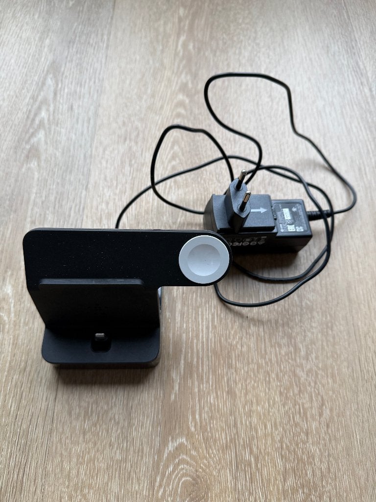 🔺Belkin PowerHouse Charge Dock Apple Watch + iPhone, F8J237, Lightning, Oplaadstation, Ophalen of Verzenden, Zo goed als nieuw