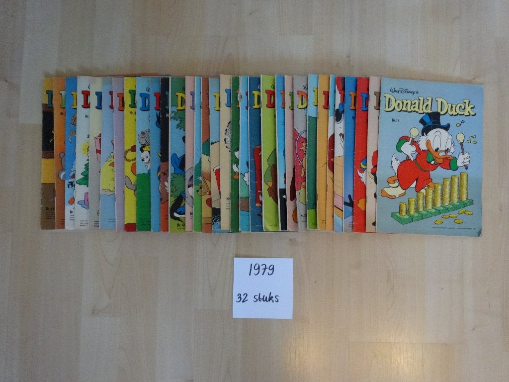 Donald Duck jaargang 1979 – 32 st, Meerdere stripboeken, Ophalen of Verzenden, Zo goed als nieuw