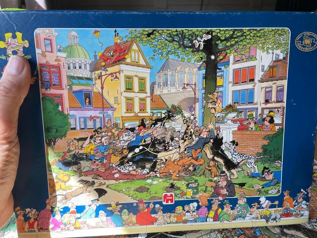 Puzzel 500 stuks Jan v Haastern, Ophalen, 500 t/m 1500 stukjes, Zo goed als nieuw, Legpuzzel