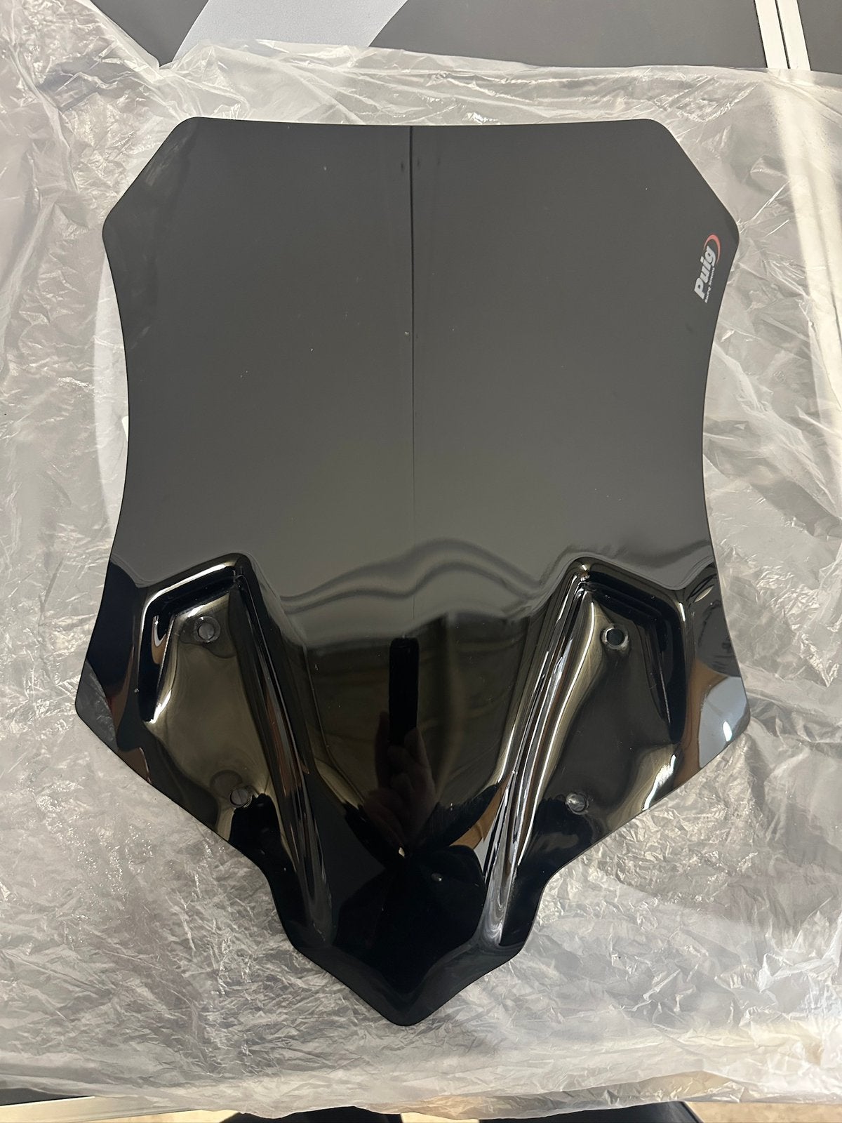 PUIG Windscherm Donker/Smoke Yamaha Tracer 900/MT-09 Tracer, Motoren, Ophalen of Verzenden, Zo goed als nieuw