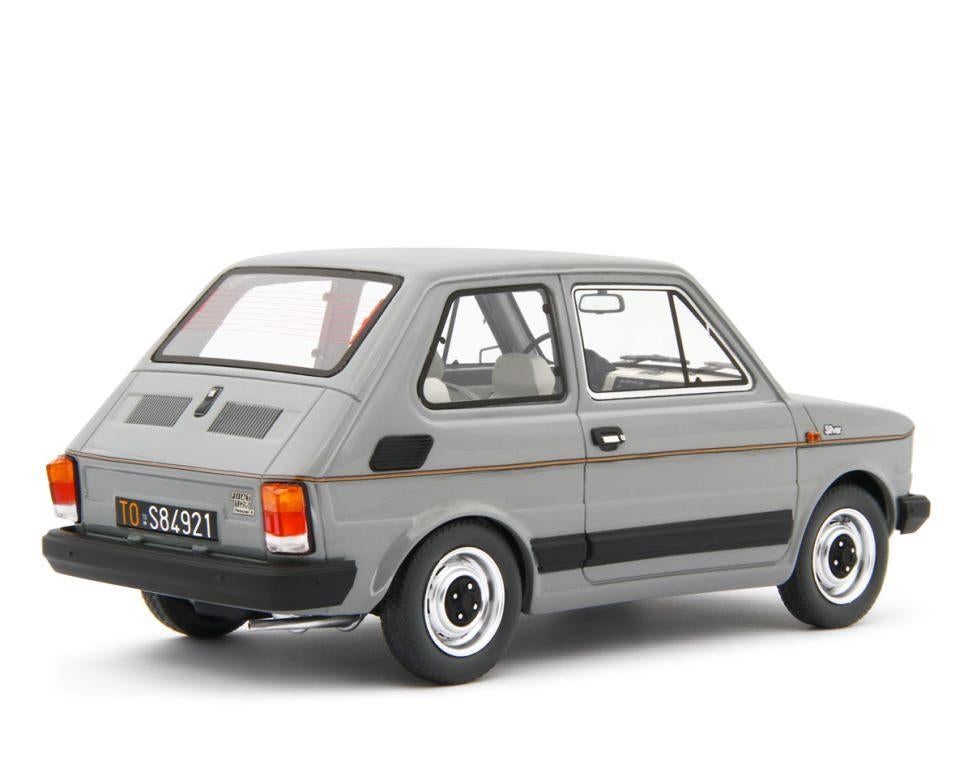 1:18  Fiat 126 Personal 4 Silver 1978  -  Nu € 101,15, Hobby en Vrije tijd, Overige merken, Laudoracing, Auto, -