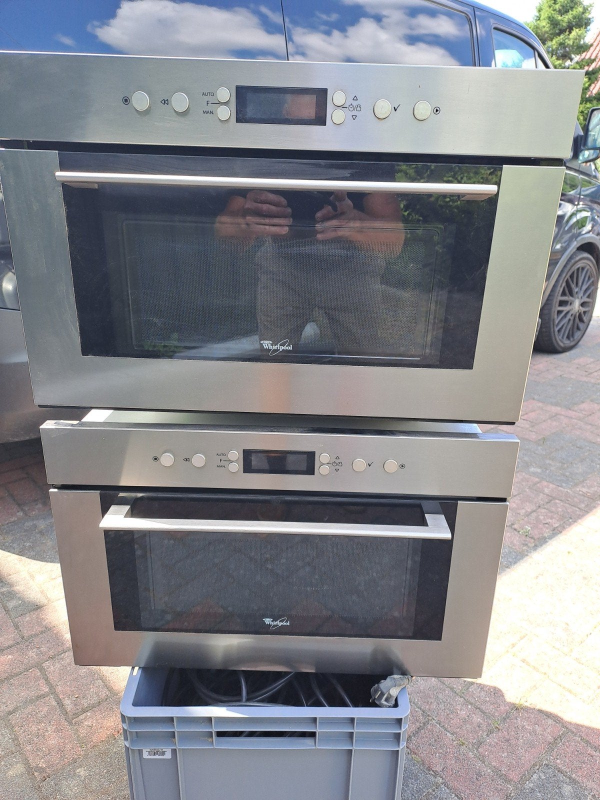 Whirpool magnetron stoomoven AMW715/IX en AMW755/IX, Witgoed en Apparatuur, Ophalen of Verzenden