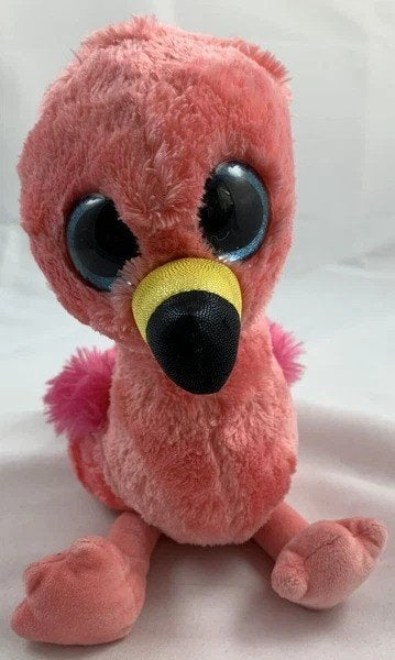 Ty Beanie Boos Gilda flamingo pluche knuffel, Coolsingel 104, 3011 AG Rotterdam, Netherlands, Overige typen, Zo goed als nieuw