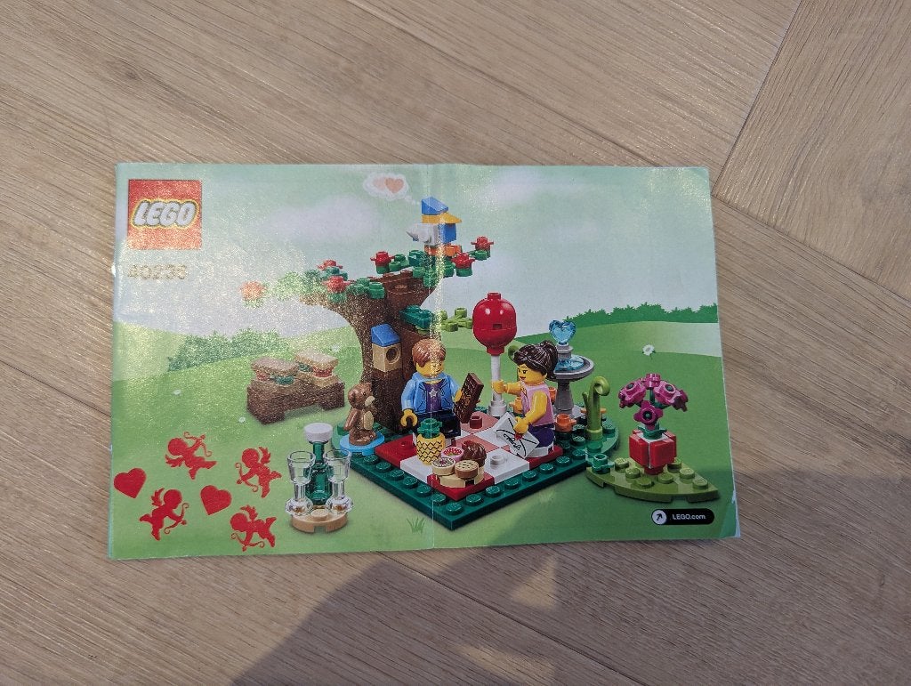 Lego 40236 Valentijnspicknick, Overige thema's, Lego, Ophalen of Verzenden, Zo goed als nieuw