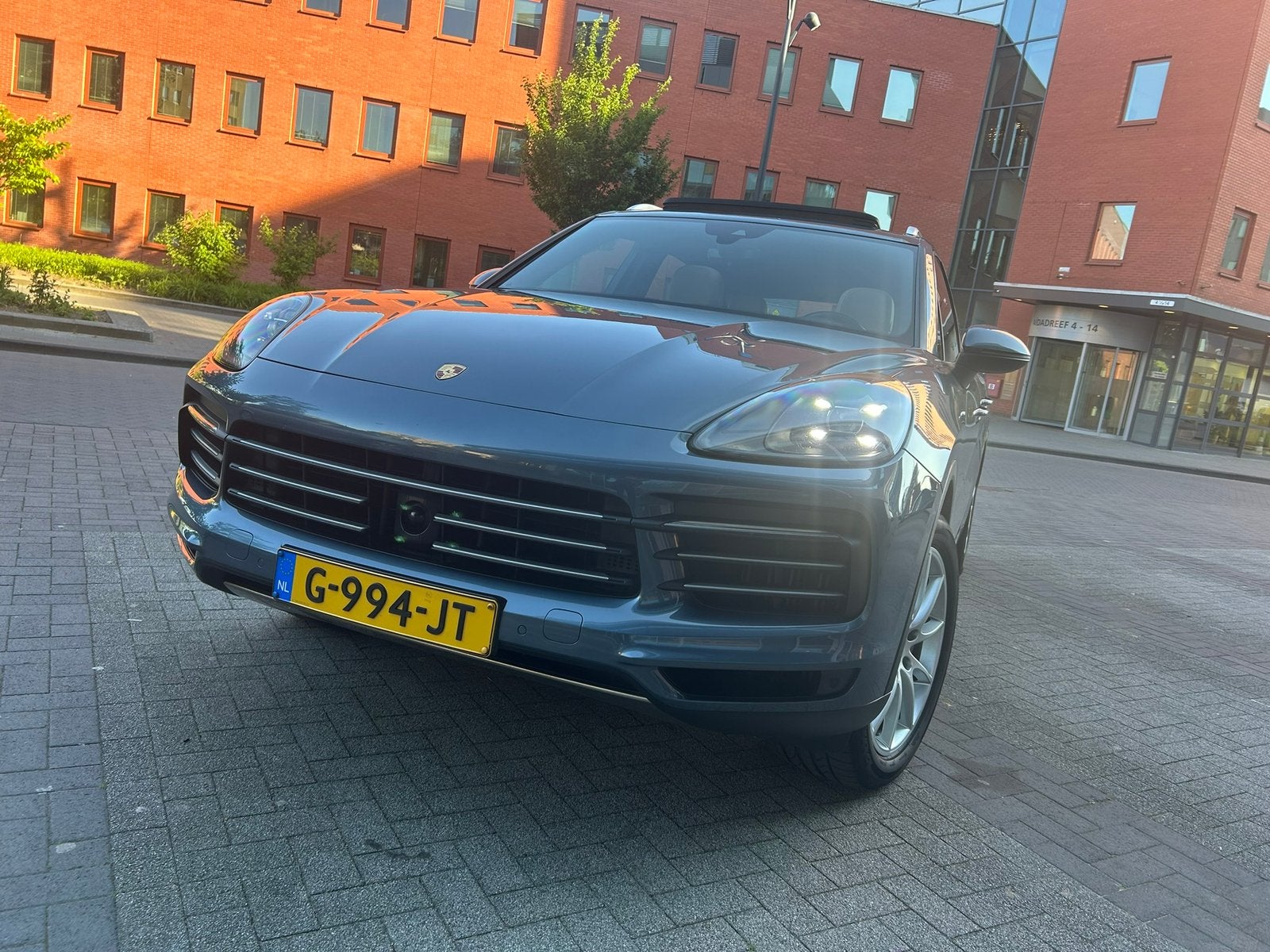 Porsche Cayenne 3.0 V6 340pk Tiptronic S 2018 Blauw, Auto's, Automaat, Cayenne, 2995 cc, Blauw
