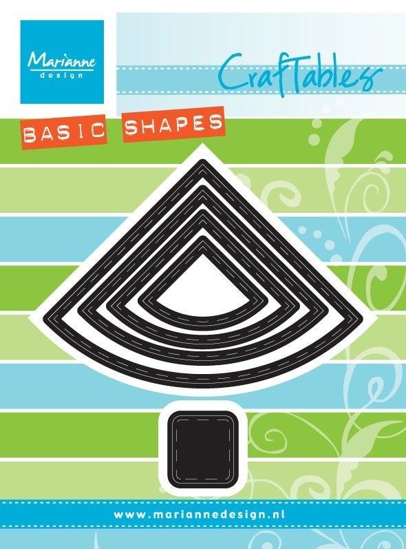 Basic shapes Cr1385 Craftable" Christmas tree" Marianne des, Ophalen of Verzenden, Nieuw, Kerst, Pons of Mal
