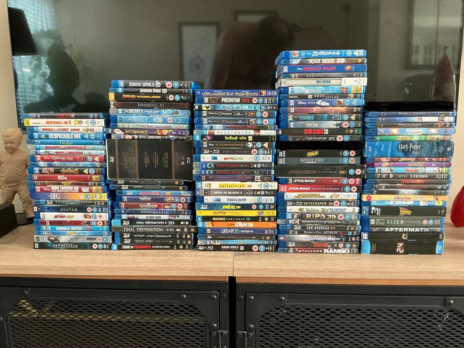 3D Bluray collectie met Samsung 3D Bluray speler, Cd's en Dvd's, Blu-ray, Ophalen of Verzenden, Zo goed als nieuw, Boxset