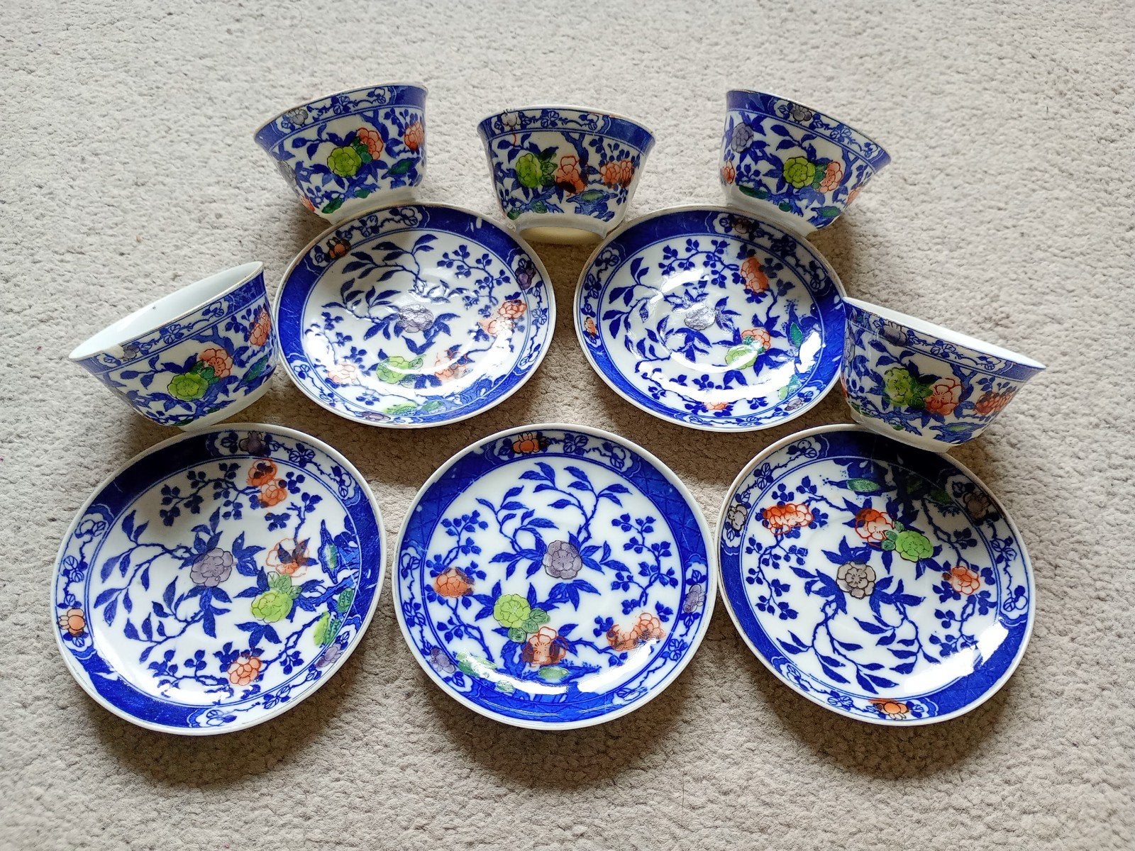 Vintage Japanse sake- sets., Ophalen of Verzenden