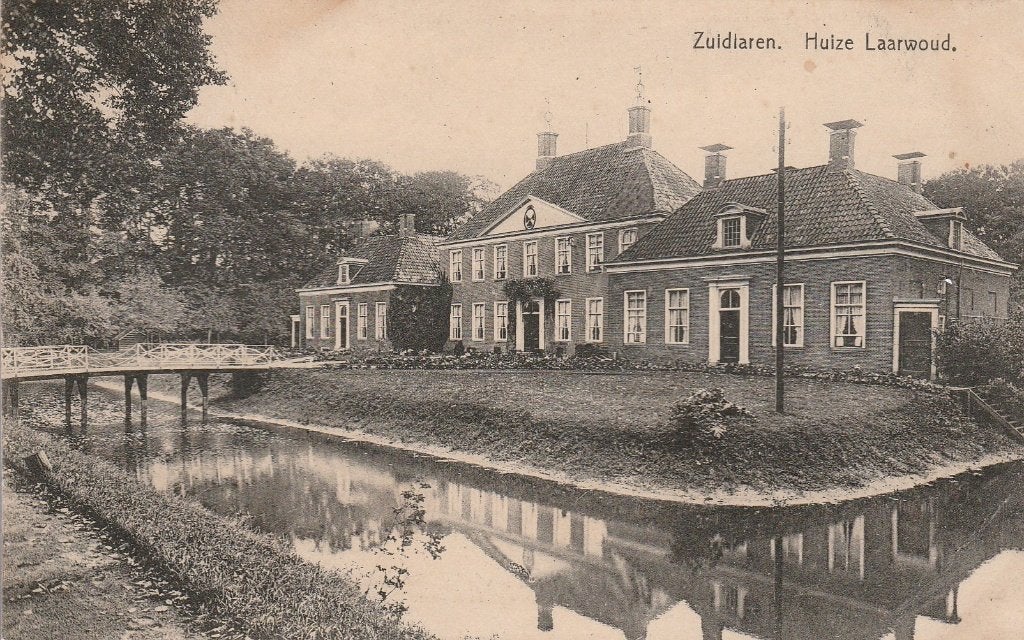 Zuidlaren, Verzenden, 1920 tot 1940, Gelopen, Drenthe