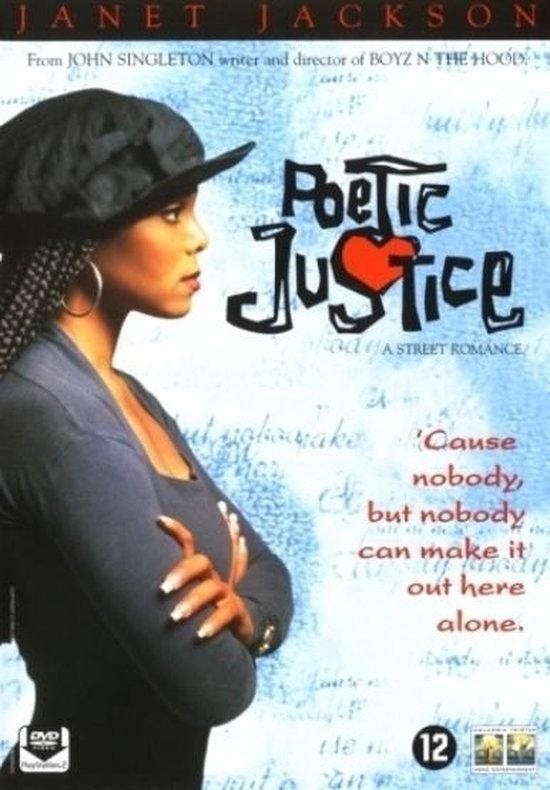 dvd Poetic Justice [Janet Jackson; Tupac Shakur 2Pac], Inclusief doosje, Nederlands, Vanaf 12 jaar, Gebruikt