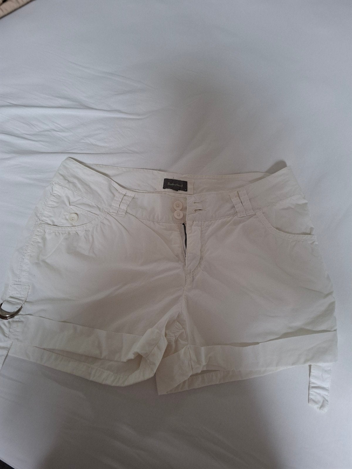 korte broek maat 40, Maat 38/40 (M), Sutherland, Kort, Wit