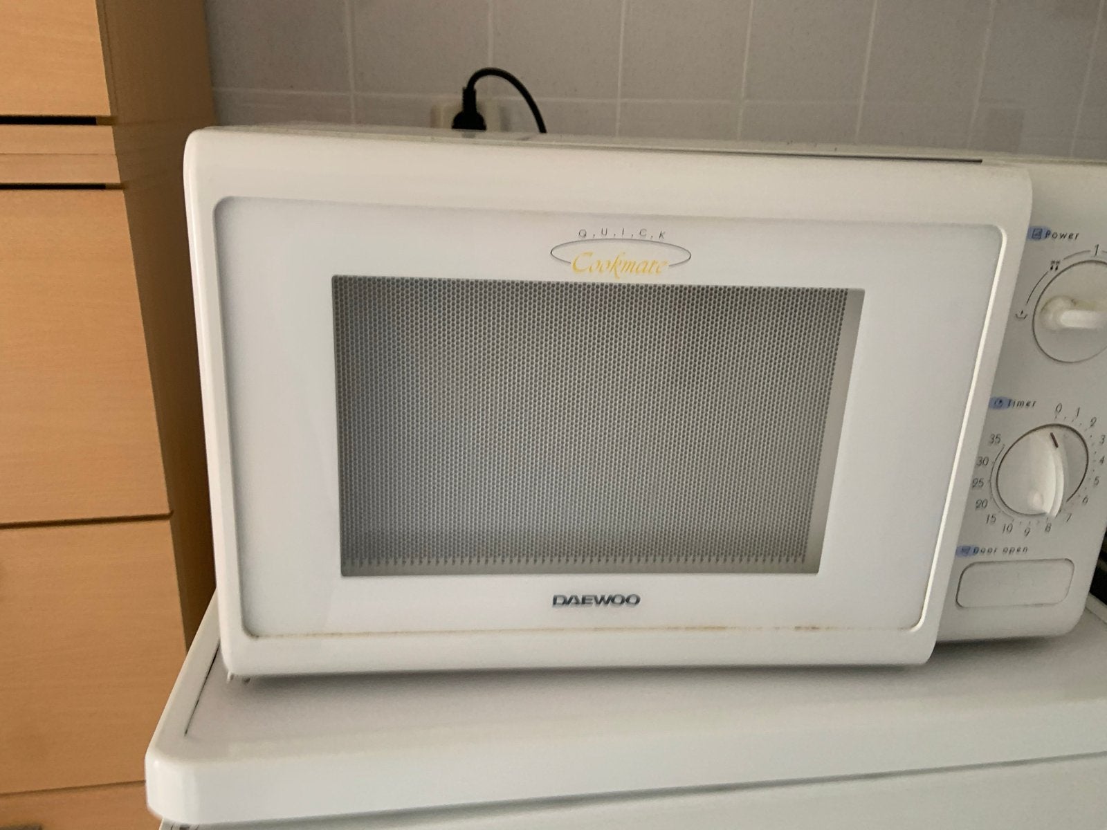 Daewoo Cookmate Magnetron - Goede Staat, Witgoed en Apparatuur, Ophalen, Gebruikt, Magnetron, Draaiplateau