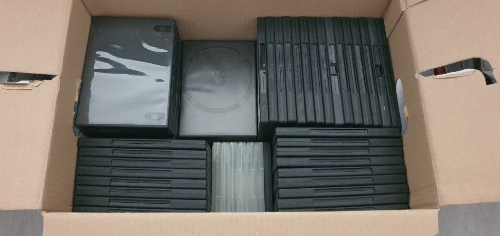 Lege DVD Doosjes, Cd's en Dvd's, Alle leeftijden, Ophalen of Verzenden, Zo goed als nieuw