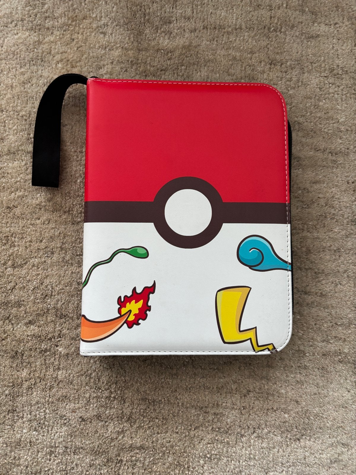 Pokémon Kaartenmap voor 400 kaarten, Ophalen of Verzenden, Zo goed als nieuw, Overige typen